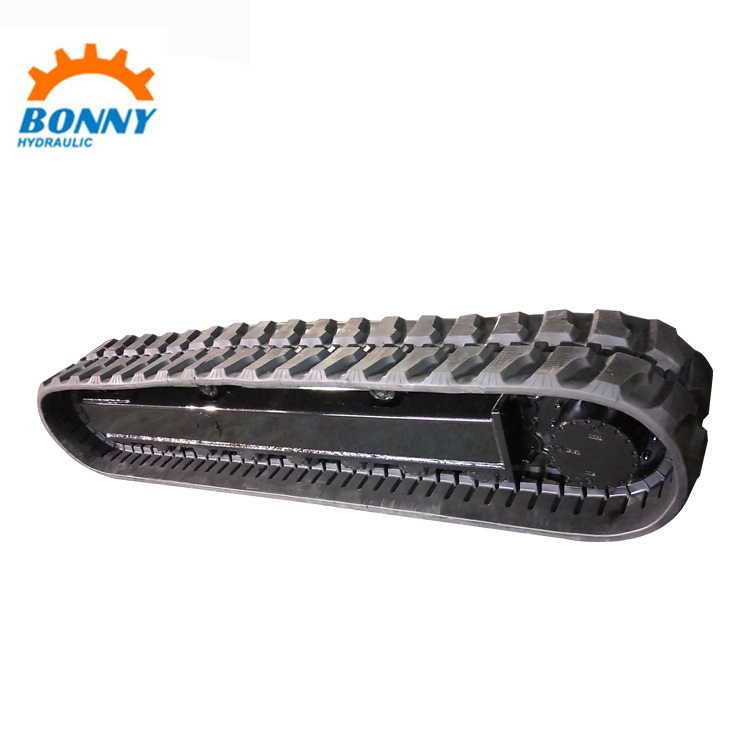 10 ton rubber track undercarriage for drill rig